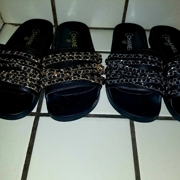 chanel tropiconic sandals